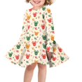 thumbnail image 1 of DISNIMO Christmas Reindeer Dress for Girls Size 13-14 Long Sleeve Dresses Kids Girl Dress Children Skater Dress Girls Winter Long Sleeve Dresses for Children Teen Dress Casual Girls Polyester Dress, 1 of 6