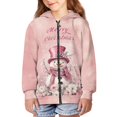 thumbnail image 1 of DISNIMO Christmas Snowman Hoodie Girl Flower Hoodies for Girls 14/16 Zippered Hoodie Kids Zip Up Hooded Sweatshirt Boys Zip Sweatshirts with Hoodie Hooded Jacket Childrens Hoodie Jackets Teen Soft, 1 of 7