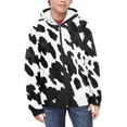 thumbnail image 1 of DISNIMO Cow Print Hoodie Kids Hoodies for Boys Zip Up Hoodies Size 14-16 Youth Sweatshirts Boys and Girls Hoodie Sweatshirt Zipper Child Hooded Jacket Teen Girl Zip Up Hoodies Jackets for School, 1 of 7