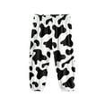 thumbnail image 1 of DISNIMO Cow Print Pants for Girls Harem Pants High Waist Joggers Casual Beach Pants for Girls Elastic Waist Pants for Kids Long Baggy Pants for Girls Polyester Pants for Girls Trousers Age 13-16, 1 of 7