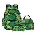 thumbnail image 1 of DISNIMO Cow Printed 3 Pcs Backpack Set for Boys Girls, Lightweight Backpack and Lunch Bag Set for Primary Preschool Student, 17 Inch Large Student Backpack with Pencil Pouch, 1 of 7
