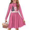 thumbnail image 1 of DISNIMO Cute Axolotl Dresses for Girls Animal Dress Kids Button Dress Girls 7-8 Matching Dresses for Girls Swing Dress Long Sleeve Midi Dresses for Girls Beach Dress Childrens Long Sleeve Dresses, 1 of 7