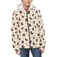 thumbnail image 1 of DISNIMO Dachshund Hoodie for Kids Paw Print Zip Up Hoodie Boys Heart Hoodies for Girls Teenager Boy Hoodies Size 14-16 Sweatshirts for Teens Boys Trendy Sweatshirt Jacket Boys Fall Clothing Animal, 1 of 1