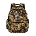 thumbnail image 1 of DISNIMO Deer Camo Print Large Capacity Backpack for Elementary Middle School Students, Multi Compartment School Bag with Side Mesh Pockets for Textbooks Stationery Daily Use, 1 of 7