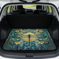 thumbnail image 1 of DISNIMO Dragonfly Flower Print Car Trunk Liner for Dogs 29" x 39" Scratch-Proof Dog Trunk Cover All Weather SUV Cargo Mat Non-Slip Backing Trunk Protector Mat, 1 of 7