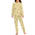 thumbnail image 1 of DISNIMO Easter Rabbit Pjs for Kids Girls Pajamas 9-10 Pjs for Kids Boys 2 Piece Pajama Set Kids Long Sleeve Pajamas Girls Crewneck Lounge Set Kids Sleepwear with Pockets, 1 of 7