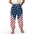 thumbnail image 1 of DISNIMO Flag American Harem Pants Boys Bloomer Trousers for Boys Bloomer Harem Pants 13-16 Bloomers Trousers for Kids Harem Bloomers Long Pants Boys Baggy Pants for Boys Elastic Basic Harem Pants, 1 of 7