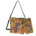 thumbnail image 1 of DISNIMO Floral Bee Psychedelic 2 Piece Womens Crossbody Tote Bag Purse Sets, Adjustable Strap Clutch Wristlet with PU Leather Handbags for Travel, 1 of 4