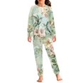 thumbnail image 1 of DISNIMO Flower Hummingbird Pajama Set for Girls 3-4 Pink Pajamas Set Soft Kids Pjs Set Girls Long Sleeve Pajama Set Kids 2 Piece Pjs for Girls Pj Sets Boys Sleepwear Set Fall Pj Set Kids Girls, 1 of 7