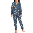 thumbnail image 1 of DISNIMO Galaxy Astronaut Pajamas Kids Size 13 Pjs for Girls 2 Piece Pajama Set for Girls Long Sleeve Pajamas Kids Boys Crewneck Loungewear for Kids Sleepwear Boys, 1 of 7