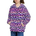 thumbnail image 1 of DISNIMO Girls Leopard Print Hoodie Kids 11-13 Pullover Hoodies for Teens Boys Like Girls Sweatshirt Graphic Design Sweatshirts with Hoodies for Children Kids Sportswear Girl Casual Clothes, 1 of 7