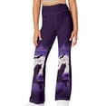 thumbnail image 1 of DISNIMO Halloween Black Cat Kids Yoga Pants for Girls 9-10 Flare Leggings for Girls Bell Bottoms for Kids Bell Bottoms Leggings with Pockets Girls High Waisted Flare Leggings, 1 of 7