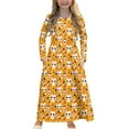 thumbnail image 1 of DISNIMO Halloween Rabbit Girls Long Sleeve Dresses Size 5-6 Dress with Long Sleeves and Pockets for Kids Long Sleeve Mini Dress Casual Swing Dress Long Frocks for Kids, 1 of 7