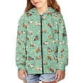 thumbnail image 1 of DISNIMO Horse Zip Up Hoodie Kids Daisy Hoodie Girls 8-10 Preppy Hoodies for Boys Kids Sweatshirts Zippered Hoodie Girl Zipper Sweatshirt with Hood for Girls Zip Jacket Hoodie Child Fall, 1 of 7
