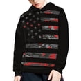 thumbnail image 1 of DISNIMO Kids American Flag Hoodie Boys Pullover Hoodies Size 8-10 Boys Hoodie Soft Sweatshirt Girls Independence Day Hoodie Sweatshirts Boys Streetwear Hoodie Kids Sports Hoodies Children, 1 of 7