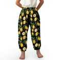 thumbnail image 1 of DISNIMO Lemon Print Bloomer Trousers for Boys Bloomer Harem Pants for Kids Baggy Pants Boys Harem Bloomers for Girls High Waisted Trousers Casual Elastic Waist Pants 13-16 Girls Bloomer Harem Pants, 1 of 7