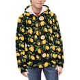 thumbnail image 1 of DISNIMO Lemon Print Hoodie with Zipper for Boys Hoodies Zip Front Hoodie Kids Boy Hooded Sweatshirt for Children Hooded Jackets for Girls Hoodie Sweatshirts with Hoodie 6/7 Girls Hoodie Little Boy, 1 of 7