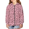 thumbnail image 1 of DISNIMO Leopard Print Hoodie Kids Girls Hoodies Zip Up Girl Hooded Sweatshirt Girls Hoodie Sweatshirts Size 8-10 Girls' Fashion Hoodies & Sweatshirts Jackets Children Hoodies Boys Kid Hoodie, 1 of 7