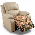 thumbnail image 1 of DISNIMO Mandala Flower Print Armchair Slipcover Armless Boho Sofa Covers Pet Friendly Recliner Cover, 1 of 7