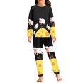 thumbnail image 1 of DISNIMO Moon Cartoon Pajamas Set for Kids Boys Pj Sets 3/4 Two Piece Set Pjs for Kids Girls Cute Sleep Wear Set for Kids Long Sleeve Pajama Set Crewneck Pajiama Set Kids, 1 of 6