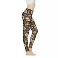 thumbnail image 1 of DISNIMO Mushroom Sunflower Printed Yoga Pants Leggings for Women, High Waisted Workout Leggings Tummy Control, Breathable Workout Yoga Pants for Workout Sport, Multicolor, L, 1 of 6
