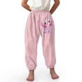 thumbnail image 1 of DISNIMO Pink Axolotl Bloomer Harem Pants for Girls Bloomers Long Pants Baggy Pants Kids 8-12 Girls Jogger Pants for Girls Harem Bloomers for Kids Lantern Pants Kids High Waisted Pants, 1 of 7