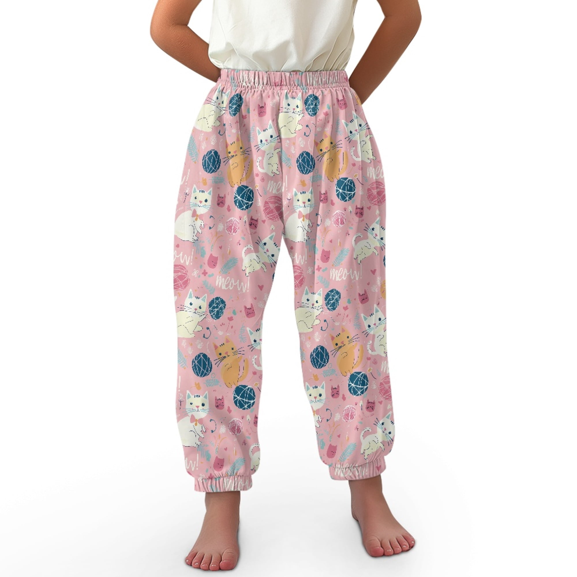 HAREM PANTS WITH FRONT PLEATS THE CATS MEOW