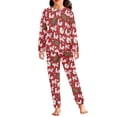 thumbnail image 1 of DISNIMO Red Santa Claus Christmas Pajamas for Kids Boys Pjs 7-8t Pajamas Boys 2 Piece Pajama Set Kids Boys Long Sleeve Pj Set Cute Sleepwear Kids Boys Night Suit Kids Soft Pjs Boys Fall Pj Set, 1 of 7