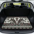 thumbnail image 1 of DISNIMO SUV Trunk Liner for Dogs Wolf Aztec Print Anti-Slip Cargo Mat Car Boot Protection All Weather Trunk Mat Suitable for Most Car Models, 1 of 7