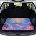 thumbnail image 1 of DISNIMO Sea Turtle Flower Printed Car Trunk Mat 29" x 39" Decorative Cargo Liner Floor Mat All Weather Trunk Protection Trimmable to Fit Heavy Duty Car Trunk Mat, 1 of 7