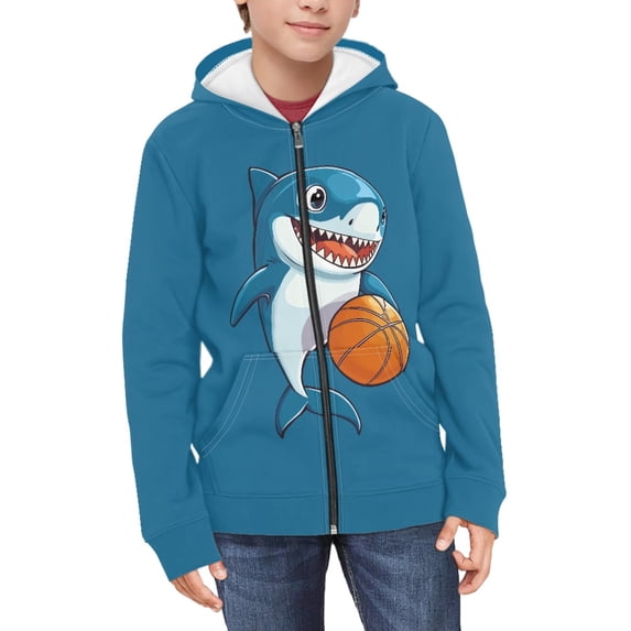 DISNIMO Shark Hoodie Kids Basketball Hoodies for Boys Zipper Hoodies Size 8-10 Sweatshirts for Children Hoodie Sweatshirt for Boys Hoodie Jacket for Boys Jackets Animal Hoodie Boys Sport Hoodies