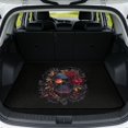 thumbnail image 1 of DISNIMO Skull Rose Print Cargo Mat for SUV All Weather Trunk Mat with Non-Slip Backing Heavy Duty Rear Trunk Protection Cargo Liner Suitable for Most Car Models, 29 x 39 Inches, 1 of 7