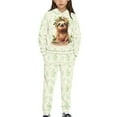 thumbnail image 1 of DISNIMO Sloth Flower Hoodie and Pants Set for Girls Pullover Hoodies Size 4-5 Girls Hoodies Set for Boys Hoodie with Pockets for Girls Crew Neck Hoodie Fall Hoodie Sweatshirt for Girls Loose Fit, 1 of 7