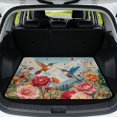 thumbnail image 1 of DISNIMO Universal Car Trunk Mat 29" x 39" Hummingbird Flower Printed Durable Scratch-Proof Back Cargo Mat with Non-Slip Backing All Weather Pet Cargo Liner Suitable for Most Cars Models, 1 of 7
