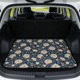 thumbnail image 1 of DISNIMO Universal Car Trunk Mat Floral Print Heavy Duty Rear Cargo Liner Floor Mat Non-Slip Scratch-Proof Dog Cargo Protector Suitable for Most Car Models, 1 of 7