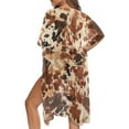 thumbnail image 1 of DISNIMO Womens Cow Print Kimono Swimsuit Cover Ups Casual Loose Bathing Suit Coverup Cardigan for Summer Swimwear, 1 of 6