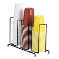 thumbnail image 1 of DISPENSE-RITE WR-3 Three Section Countertop Wire Form Cup and Lid Organizer, Fits 8 oz. to 44 oz. Cups and Lids, Black Wire, 1 of 6