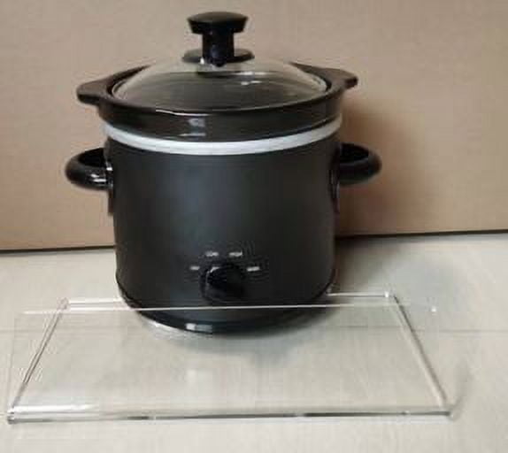 Mainstays 2 QT Slow Cooker, Matte Black Finish, Removeable Stoneware Pot,  MODEL MS54100112165B 