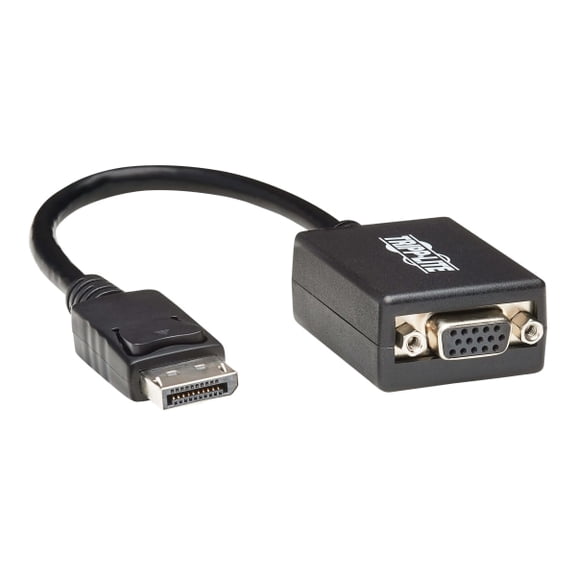 DISPLAYPORT TO VGA ADAPTER CONVERTER ACTIVE M/F 6IN 50 PACK