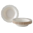 thumbnail image 1 of DISPOSABLE PLASTIC BOWLS | 12 oz - 20 PC | Vintage Collection | Cream, 1 of 6