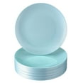thumbnail image 1 of DISPOSABLE PLASTIC DESSERT PLATES | Opulence Mint | 20 pc - 7.5, 1 of 6
