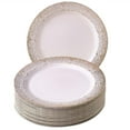 thumbnail image 1 of DISPOSABLE PLASTIC SIDE PLATES 7.5" Gold Mist 20 pc, 1 of 5