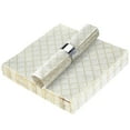 thumbnail image 1 of DISPOSABLE QUILTED LUNCHEON NAPKINS | European Made | for Upscale Wedding and Dining | 16 pc | Ivory, 1 of 5