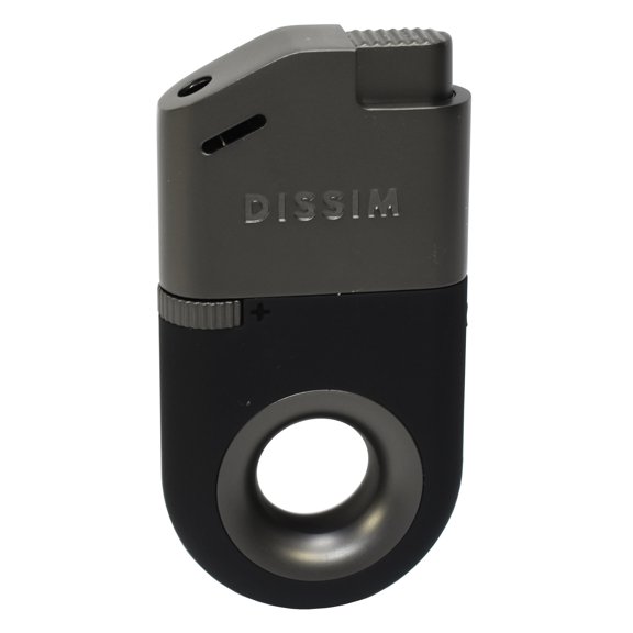 Dissim Inverted Soft Flame Lighter, Black