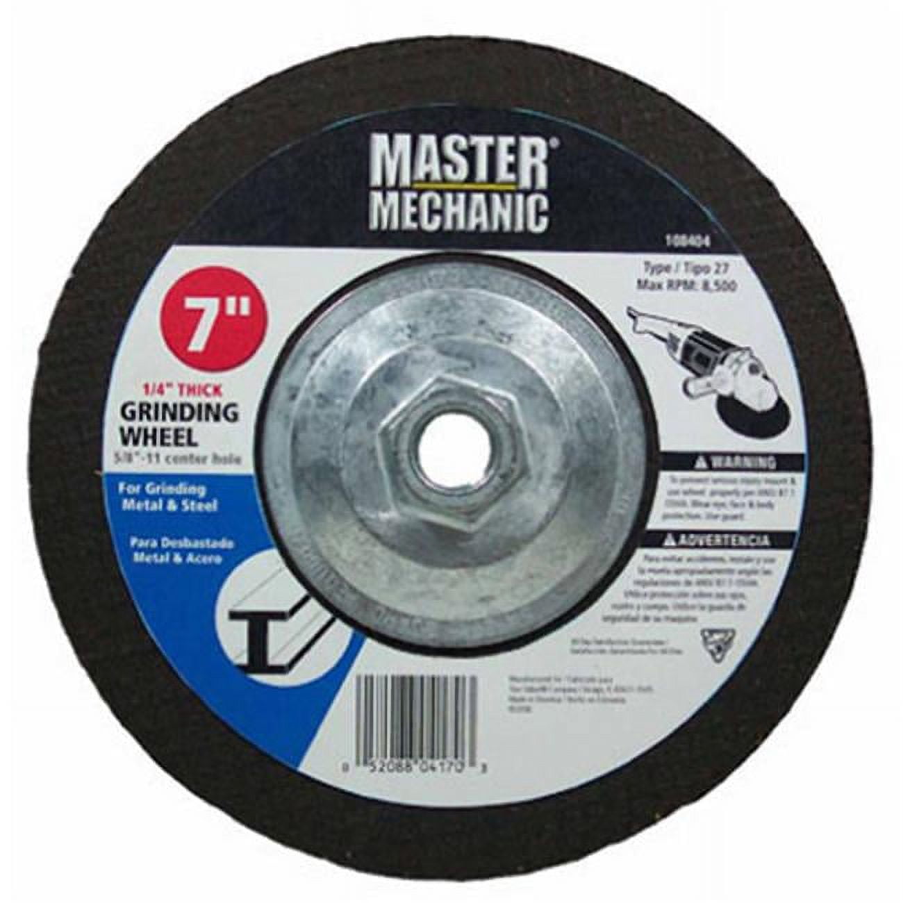 DISSTON COMPANY 108404 MM7x1/4x5/8-11 Wheel - Walmart.com