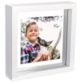 thumbnail image 1 of DISTRESSED-WHITE 4x4 6x6 float frame - 4x4, 1 of 1