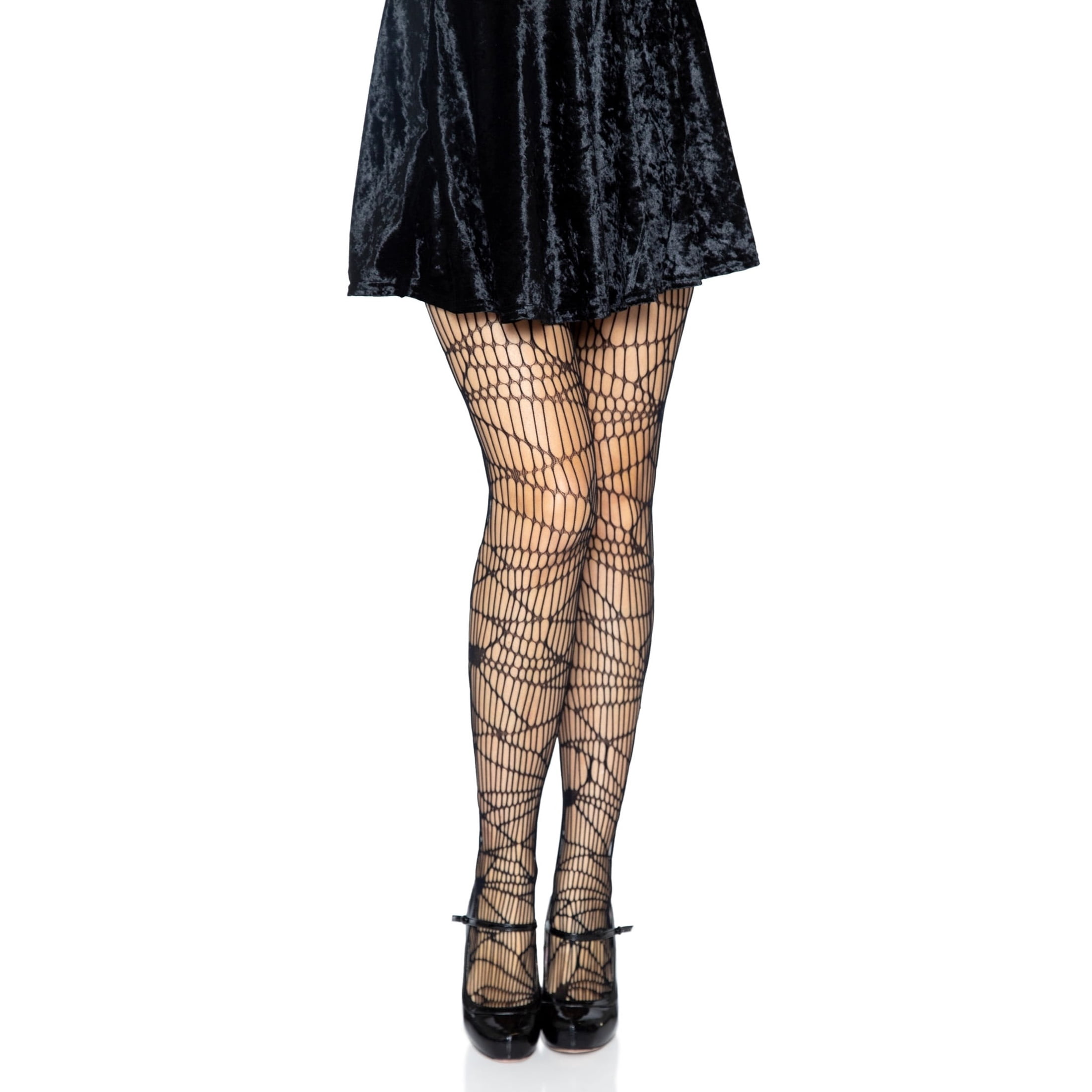Distressed Tights Costume Accessory for Adults, Black, S-XL, Halloween by Way To Celebrate