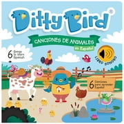 Ditty Bird Ditty Bird Spanish Animal Songs Interactive Musical Sound Book for Toddlers 1- 3 Bilingual Libro Sonoro En Espa ol La Va, Board Book