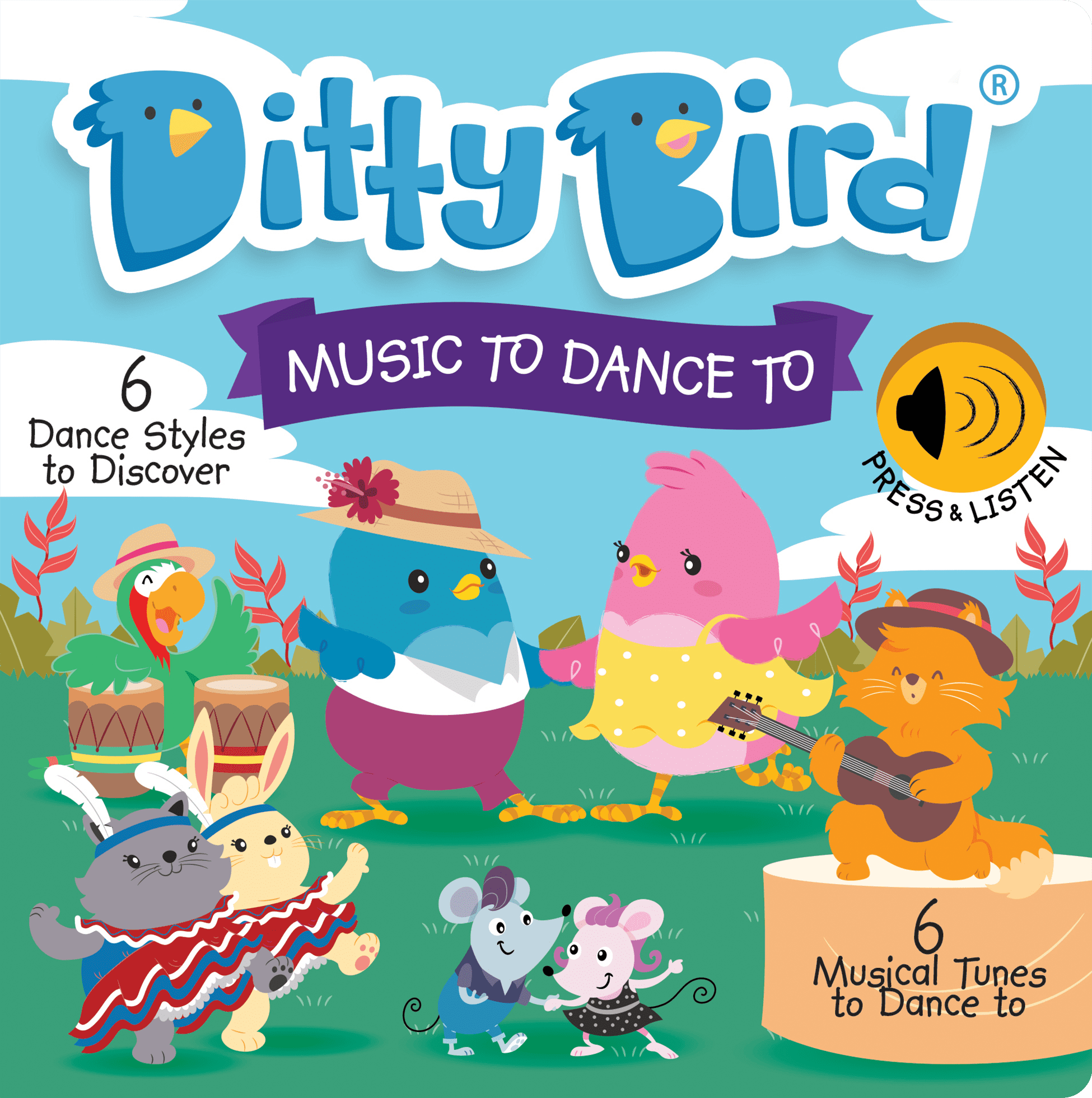 DITTY BIRD Baby Sound Book: Music to Dance To (Walmart Exclusive) - CD