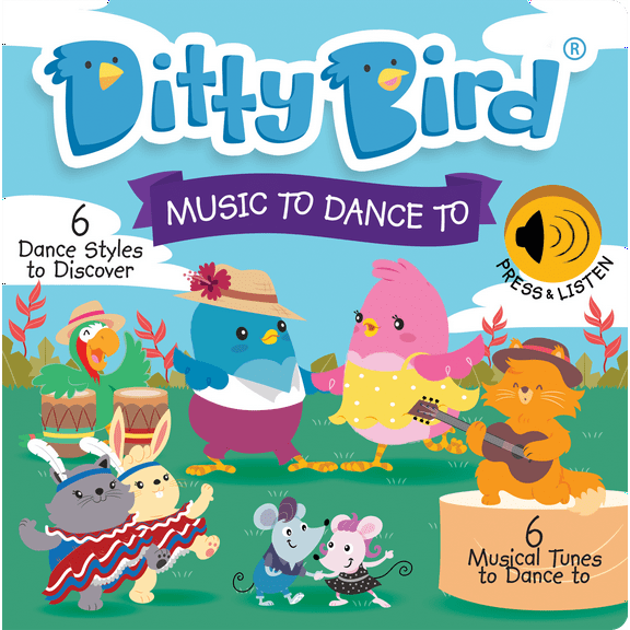 DITTY BIRD Baby Sound Book: Music to Dance To (Walmart Exclusive) - CD